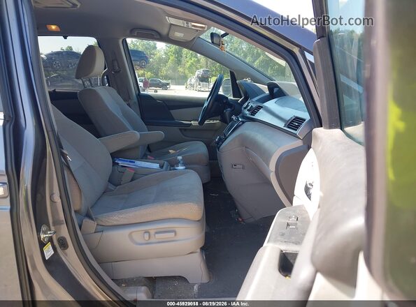 5FNRL5H39HB019203 2017 HONDA ODYSSEY Gray წინა სალონის ხედი
