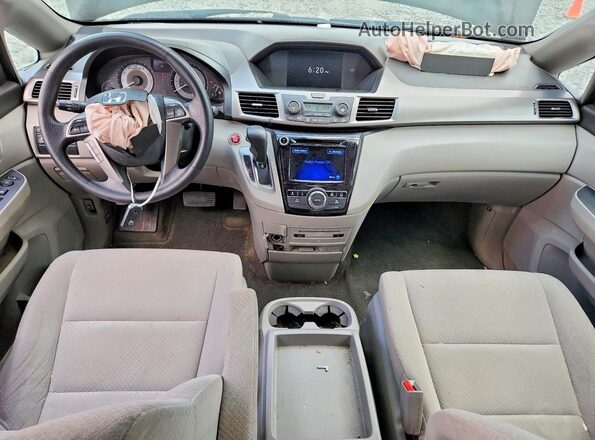 5FNRL5H3XGB096452 2016 HONDA ODYSSEY Gray Вид панелі приладів