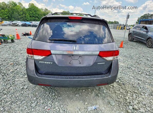 5FNRL5H3XGB096452 2016 HONDA ODYSSEY Gray Вид ззаду