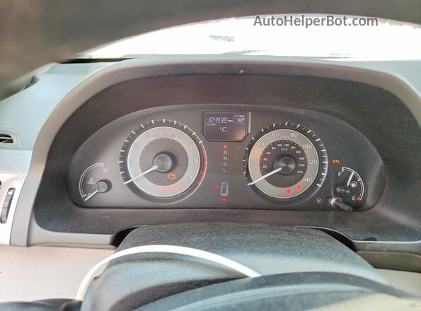 5FNRL5H3XGB096452 2016 HONDA ODYSSEY Gray Вид щитка приладів