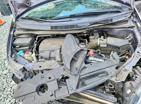 5FNRL5H3XGB096452 2016 HONDA ODYSSEY Gray Вид підкапотного простору