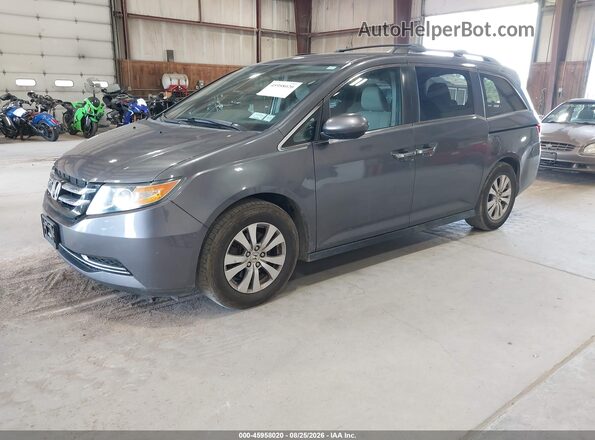 5FNRL5H41GB002841 2016 HONDA ODYSSEY Серый Передняя левая четверть
