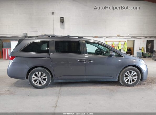 5FNRL5H41GB002841 2016 HONDA ODYSSEY Серый Вид задней части салона