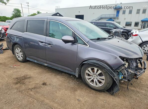 5FNRL5H43GB506792 2016 HONDA ODYSSEY Серый Передняя правая четверть
