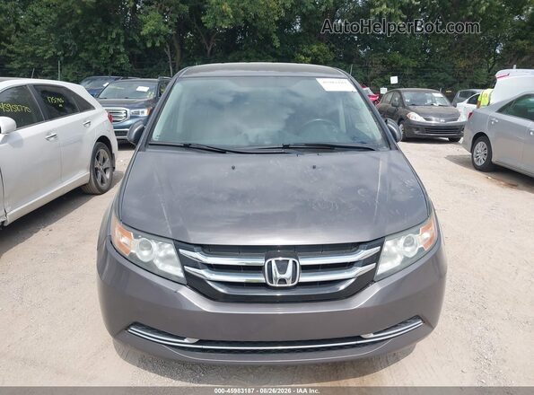 5FNRL5H46GB049279 2016 HONDA ODYSSEY Gray Vista del cuadro de instrumentos