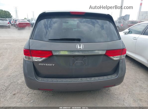 5FNRL5H46GB049279 2016 HONDA ODYSSEY Gray 