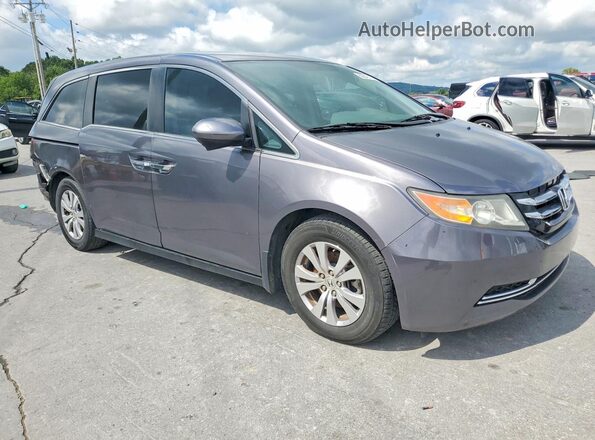 5FNRL5H47GB058606 2016 HONDA ODYSSEY Gray Front right