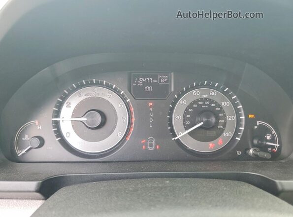 5FNRL5H47GB058606 2016 HONDA ODYSSEY Gray Instrument cluster view