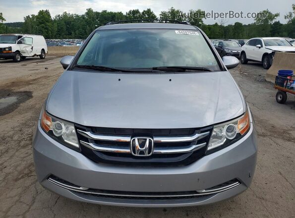 5FNRL5H48GB089198 2016 HONDA ODYSSEY Gray Vista frontal