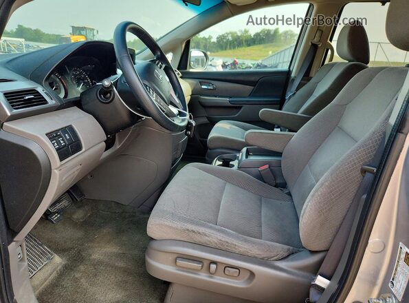 5FNRL5H49GB008807 2016 HONDA ODYSSEY Silver Widok wnętrza z przodu