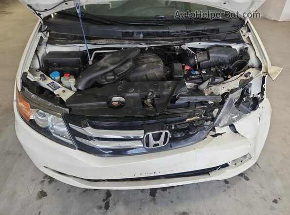 5FNRL5H4XGB058700 2016 HONDA ODYSSEY White Вид підкапотного простору