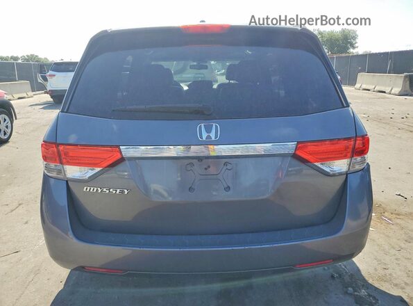 5FNRL5H60GB027795 2016 HONDA ODYSSEY Gray უკანა ხედი