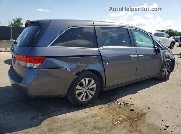 5FNRL5H60GB027795 2016 HONDA ODYSSEY Gray უკანა მარჯვენა