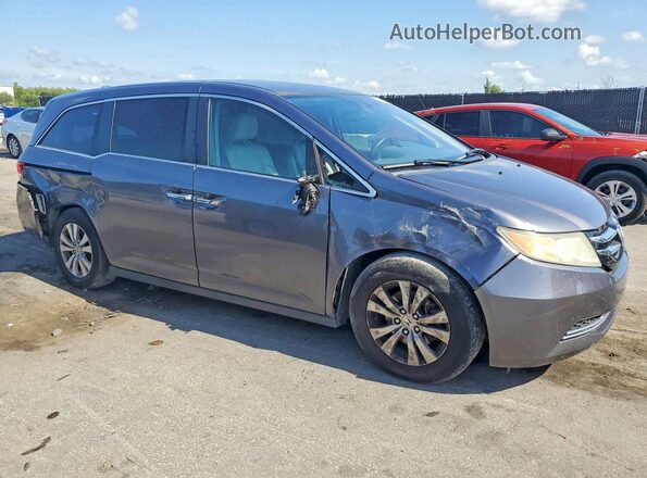 5FNRL5H60GB027795 2016 HONDA ODYSSEY Gray წინა მარჯვენა
