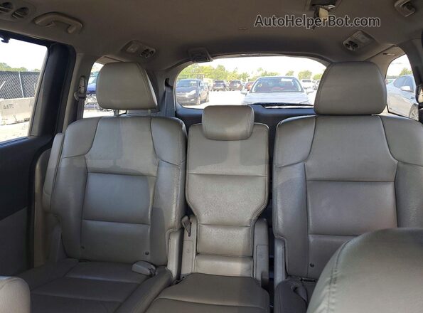 5FNRL5H60GB027795 2016 HONDA ODYSSEY Gray უკანა სავარძლების ხედი