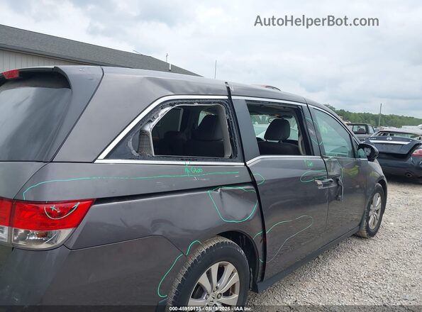 5FNRL5H60GB065995 2016 HONDA ODYSSEY Gray 