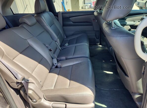5FNRL5H60HB007175 2017 HONDA ODYSSEY Gray Вид задньої частини салону