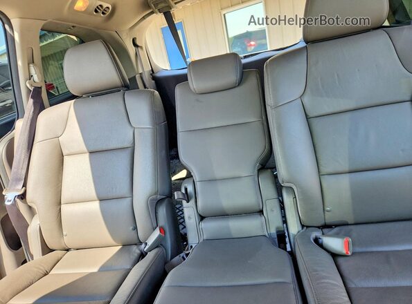 5FNRL5H60HB007175 2017 HONDA ODYSSEY Gray Вид задніх сидінь
