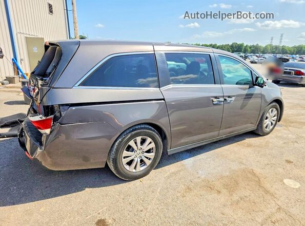 5FNRL5H60HB007175 2017 HONDA ODYSSEY Gray Задня права чверть