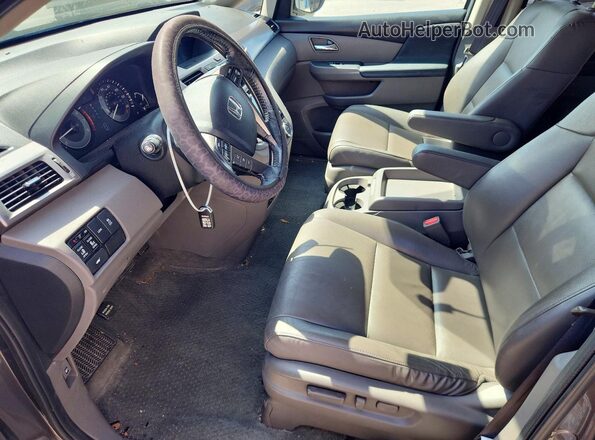 5FNRL5H60HB007175 2017 HONDA ODYSSEY Gray Вид салону спереду
