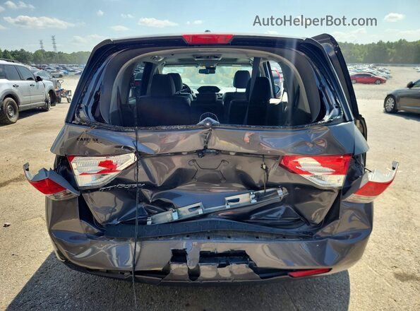 5FNRL5H60HB007175 2017 HONDA ODYSSEY Gray Вид ззаду
