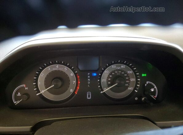 5FNRL5H61HB001711 2017 HONDA ODYSSEY Maroon ხელსაწყოთა პანელის ხედი