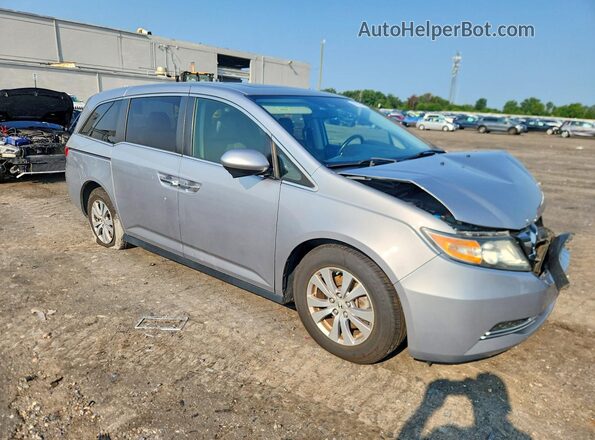 5FNRL5H61HB011350 2017 HONDA ODYSSEY Silver Przód prawy