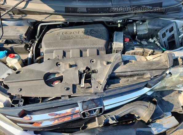 5FNRL5H61HB011350 2017 HONDA ODYSSEY Silver Widok komory silnika