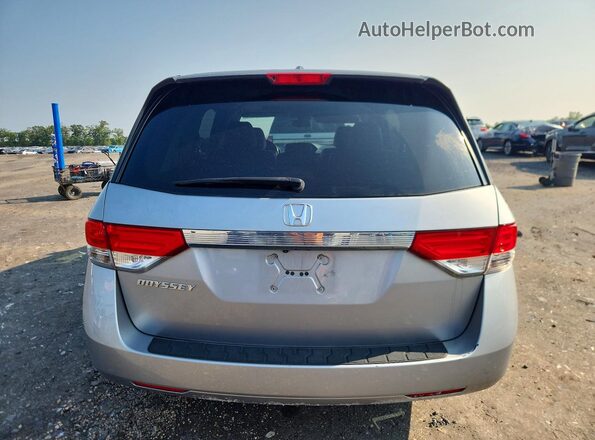 5FNRL5H61HB011350 2017 HONDA ODYSSEY Silver Widok z tyłu