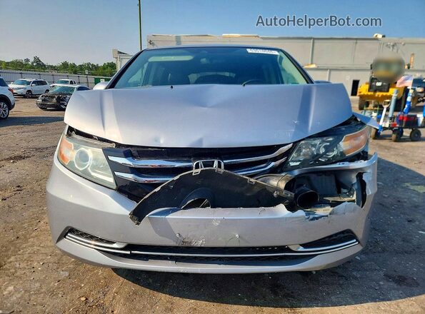 5FNRL5H61HB011350 2017 HONDA ODYSSEY Silver Widok z przodu