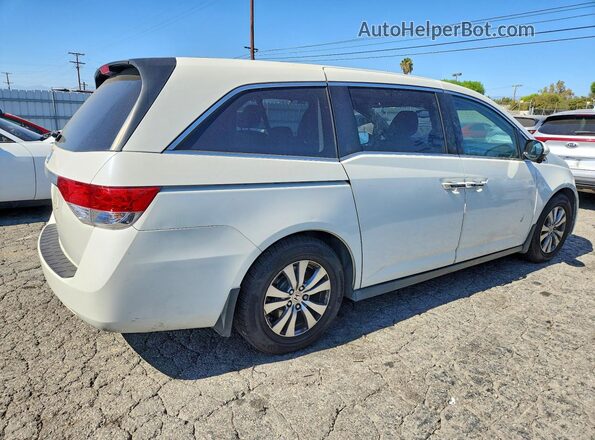 5FNRL5H61HB021764 2017 HONDA ODYSSEY White Rear right