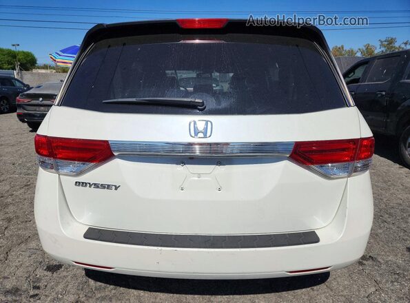 5FNRL5H61HB021764 2017 HONDA ODYSSEY White Rear view