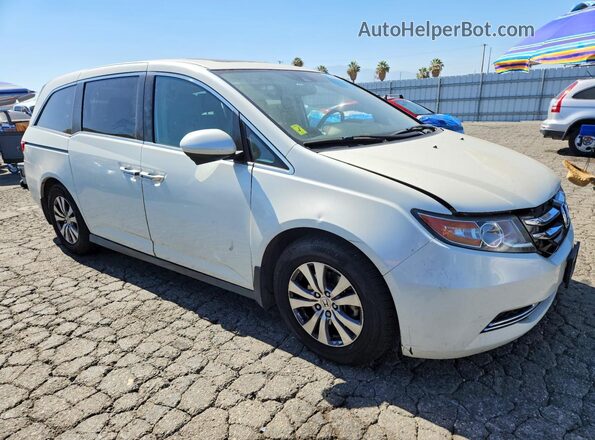 5FNRL5H61HB021764 2017 HONDA ODYSSEY White Front right