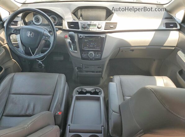 5FNRL5H62GB011548 2016 HONDA ODYSSEY Silver Առջևի վահանակի տեսք