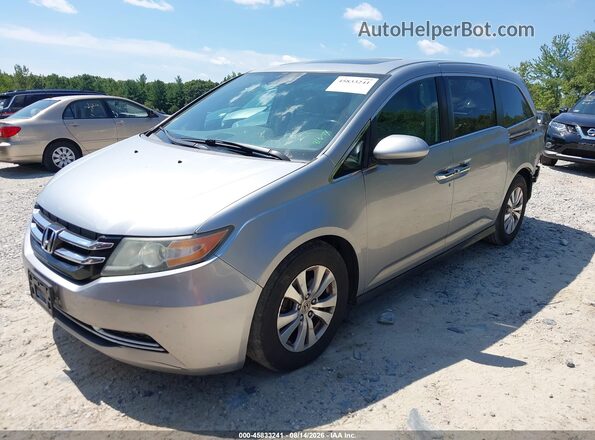 5FNRL5H62GB073838 2016 HONDA ODYSSEY Серебряный Передняя левая четверть