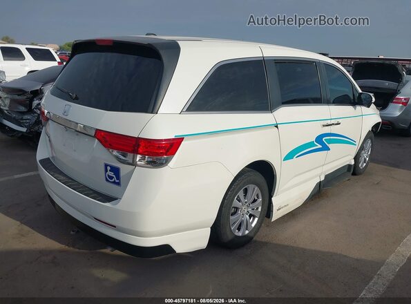 5FNRL5H62GB085407 2016 HONDA ODYSSEY White Tył prawy