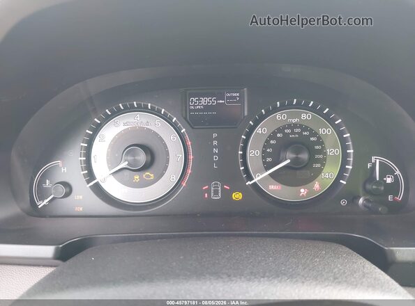 5FNRL5H62GB085407 2016 HONDA ODYSSEY White Widok tylnych siedzeń