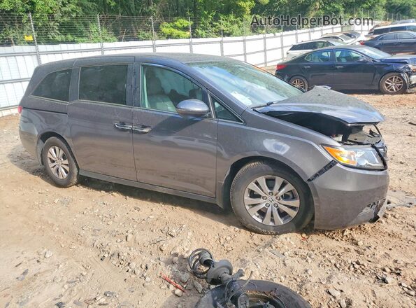 5FNRL5H62GB098528 2016 HONDA ODYSSEY Gray Առջևի աջ