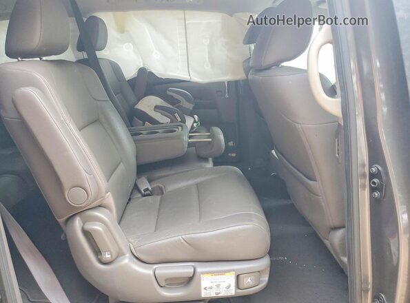 5FNRL5H62GB098528 2016 HONDA ODYSSEY Gray Սալոնի հետևի տեսք
