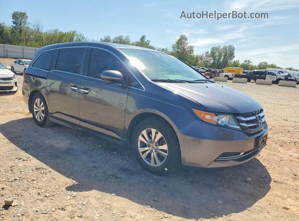 5FNRL5H62GB099243 2016 HONDA ODYSSEY Серый Передняя правая четверть