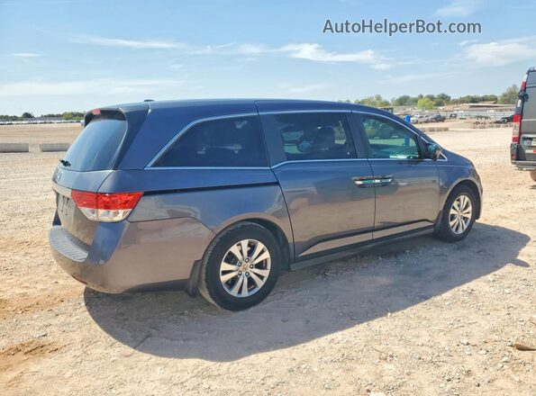 5FNRL5H62GB099243 2016 HONDA ODYSSEY Серый Задняя правая четверть