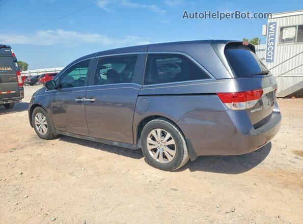 5FNRL5H62GB099243 2016 HONDA ODYSSEY Серый Задняя левая четверть