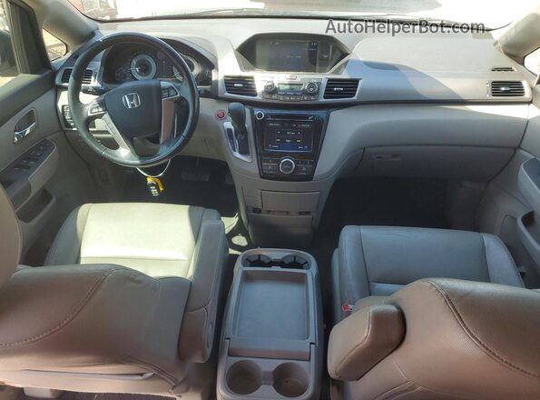 5FNRL5H62GB099243 2016 HONDA ODYSSEY Серый Вид панели приборов