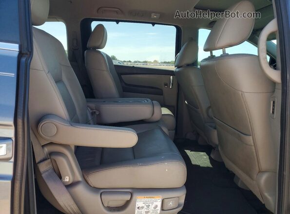 5FNRL5H62GB099243 2016 HONDA ODYSSEY Серый Вид задней части салона