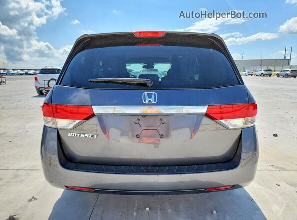 5FNRL5H62GB142298 2016 HONDA ODYSSEY Gray Vista trasera
