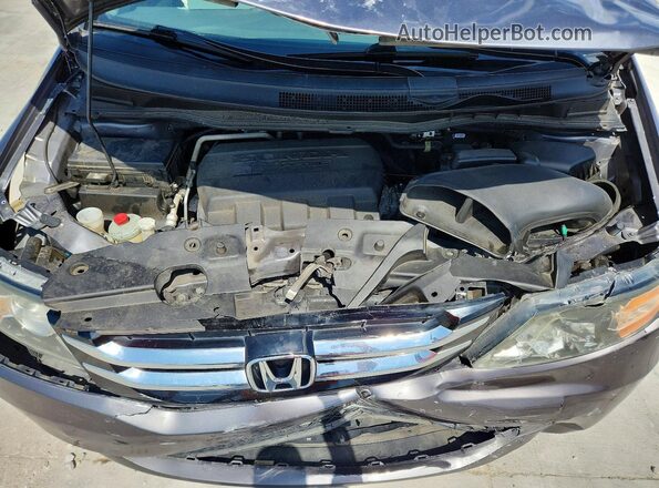 5FNRL5H62GB142298 2016 HONDA ODYSSEY Gray Vista del compartimento del motor