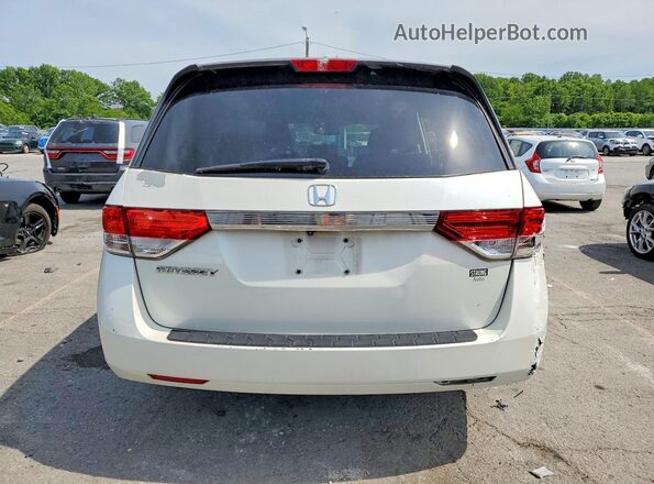 5FNRL5H62HB010787 2017 HONDA ODYSSEY White Вид ззаду