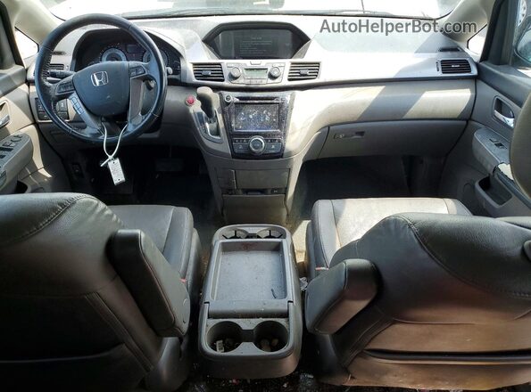 5FNRL5H62HB010787 2017 HONDA ODYSSEY White Вид панелі приладів