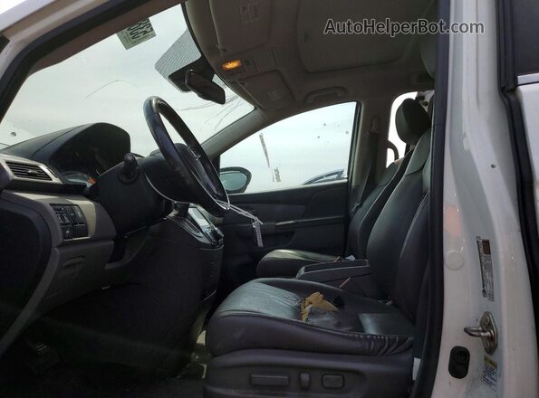 5FNRL5H62HB010787 2017 HONDA ODYSSEY White Вид салону спереду