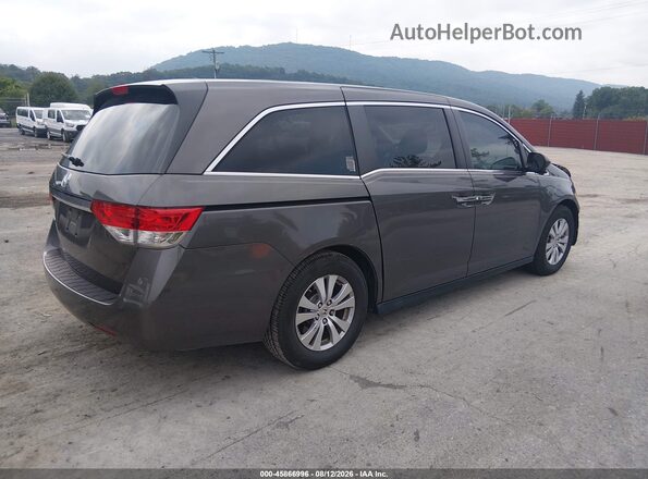 5FNRL5H63GB064548 2016 HONDA ODYSSEY Gray უკანა მარჯვენა